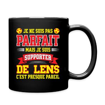 Supporter Football Lens Foot Fier Lensois - Mug uni - noir - Droite