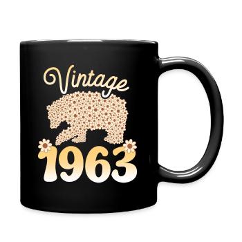 Birthday Party 1963 Woman 60 Years Anniversary - Full Colour Mug - black - Right