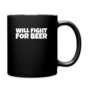 Martial Artist Fighter Mma Beer Lover Gift - Full Colour Mug - black - Right