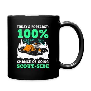 Scout Scout Guide Scouting Camping - Mug uni - noir - Droite