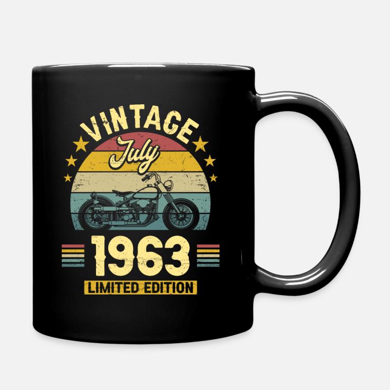 Bikerparty Juli 1963 60-jähriges Jubiläum - Tasse einfarbig - Schwarz