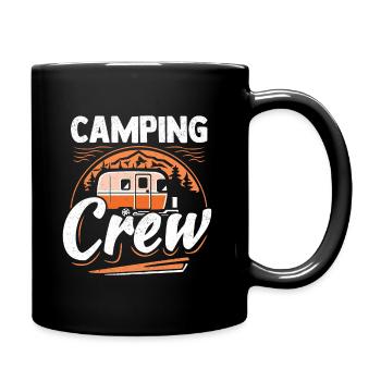 Camping, caravane, camping-car, camping, camping-car - Mug uni - noir - Droite