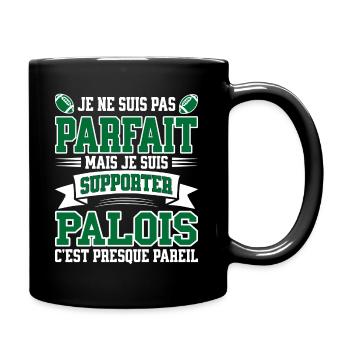 Homme Palois Pau Rugbyman Rugby Humour - Mug uni - noir - Droite