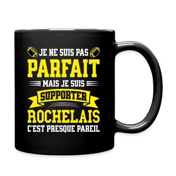 Homme Rochelais La Rochelle Rugbyman Rugby Humour - Mug uni - noir - Droite