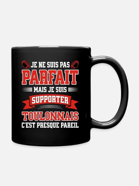 Homme Toulonnais Toulon Rugbyman Rugby Humour - Mug uni - noir