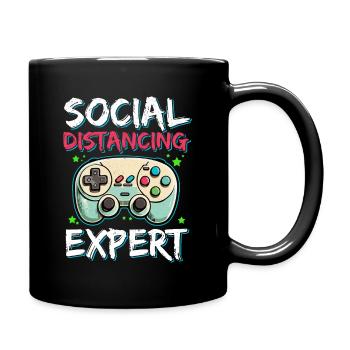 Gaming Gamer Nerd Video Games - Tasse einfarbig - Schwarz - Rechts