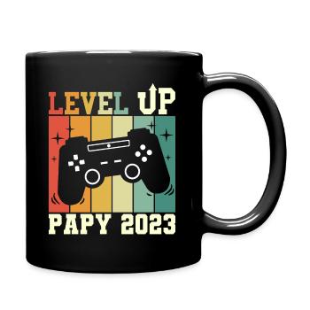 Papy Geek Annonce Grossesse Futur Papy 2023 - Mug uni - noir - Droite