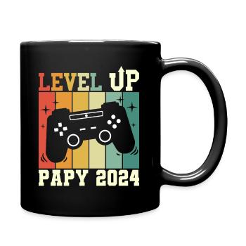 Papy Geek Annonce Grossesse Futur Papy 2024 - Mug uni - noir - Droite