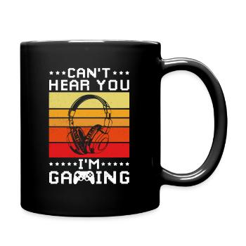 Gamer Zocker Gaming Nerd Videospiele - Tasse einfarbig - Schwarz - Rechts