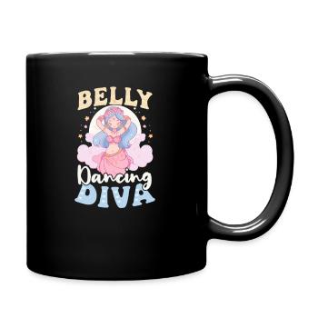 Belly Dancing Belly Dancing Diva - Full Colour Mug - black - Right
