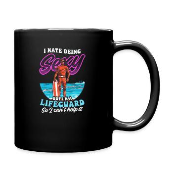 Lifeguard Hate Beeing Sexy But I’m Lifeguard - Mug uni - noir - Droite