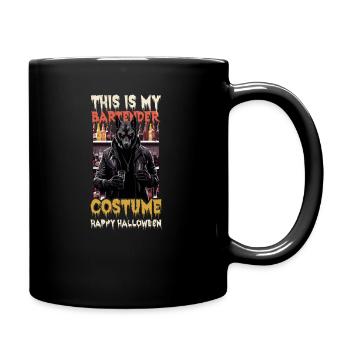 Halloween Barkeeper This Is My Bartender Costume - Full Colour Mug - black - Right