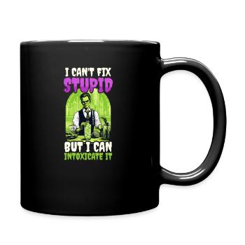 Halloween Barkeeper I Can Intoxicate - Full Colour Mug - black - Right