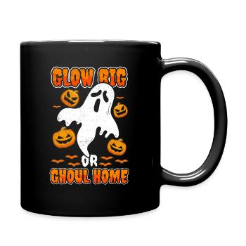 Halloween Fantôme Fantôme Goule Jack o Lanterne - Mug uni - noir - Droite