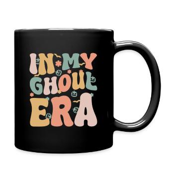 Halloween Ghost Ghost Ghoul Era - Full Colour Mug - black - Right
