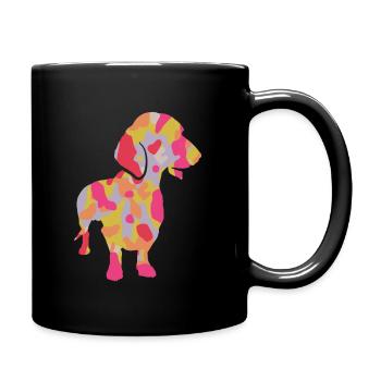 Teckel Chien Teckel Propriétaire Maîtresse Teckel - Mug uni - noir - Droite