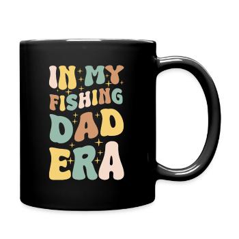 Pêcheur Papa Era Drôle Pêcheur Pêche - Mug uni - noir - Droite