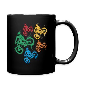 VTT VTT Downhill VTT Enfants - Mug uni - noir - Droite