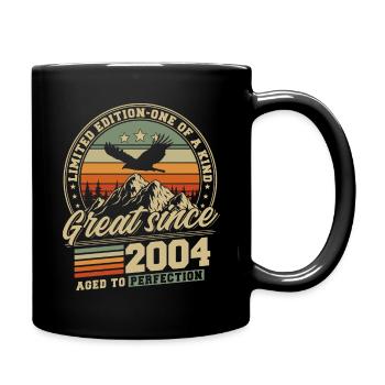 Great Since 2004 - Vintage 2004 Vintage - Full Colour Mug - black - Right