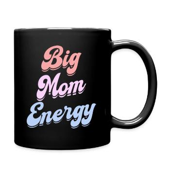Mère Maman Pleine D'Énergie Femme Maman - Mug uni - noir - Droite