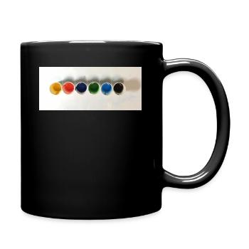 Some Acrylic Colors - Full Colour Mug - black - Right