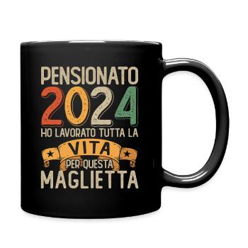 Retirement 2024 Funny Gift Retiree 2024 - Full Colour Mug - black - Right