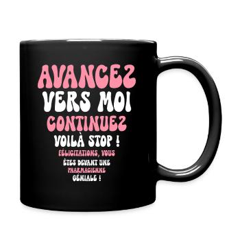 Humour Super Cadeau Pour Pharmacienne - Mug uni - noir - Droite