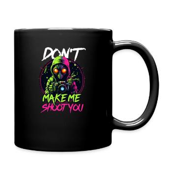 La photographie ne me fait pas te photographier - Mug uni - noir - Droite