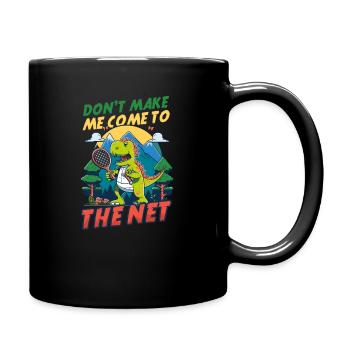 Joueur de tennis ne fait pas venir au filet - Mug uni - noir - Droite
