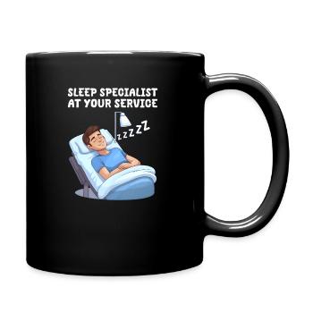 Anesthesia Nurse Sleep Specialist At Your Service - Full Colour Mug - black - Right