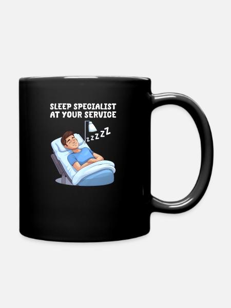 Infirmière anesthésiste spécialiste du sommeil à votre service - Mug uni - noir
