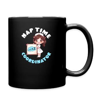 Anesthesia Nurse Nap Time Coordinator - Full Colour Mug - black - Right