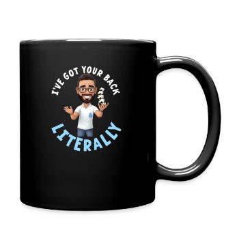 Chiropractor I've Got Your Back Literally - Full Colour Mug - black - Right