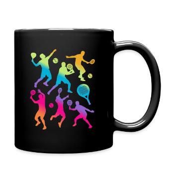 Padel Tennis Joueur de padel Filles Enfants Padel - Mug uni - noir - Droite