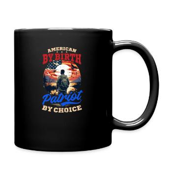 Birdwatcher American Birdwatcher - Full Colour Mug - black - Right