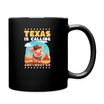Texas Lover Texas Appel - Mug uni - noir - Droite