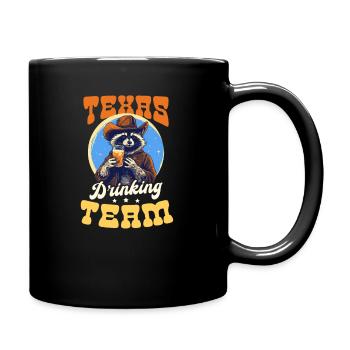 Texas Lover Équipe de boisson du Texas - Mug uni - noir - Droite