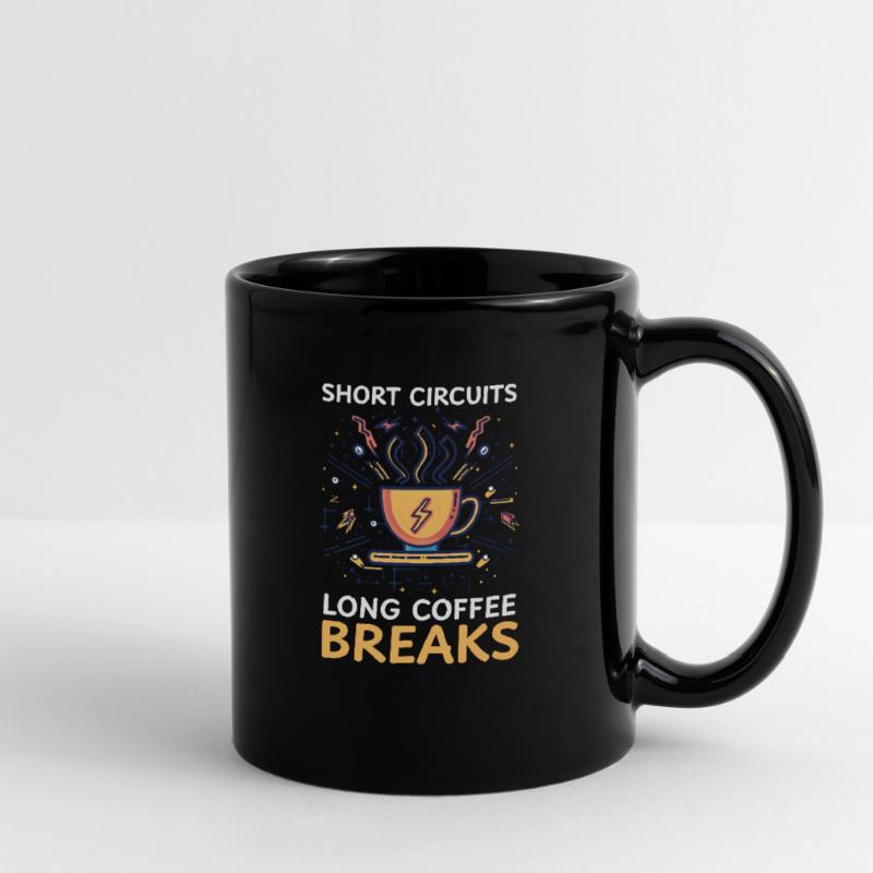 Electrical Engineering Short Circuits Coffee Break Full Colour Mug