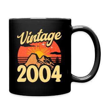Vintage 20th Anniversary 2004 - Full Colour Mug - black - Right