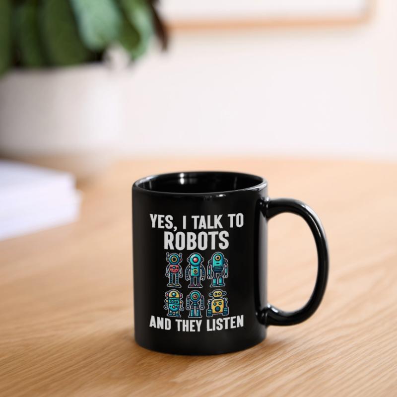 Humor Robot Robotics Engineer Full Colour Mug