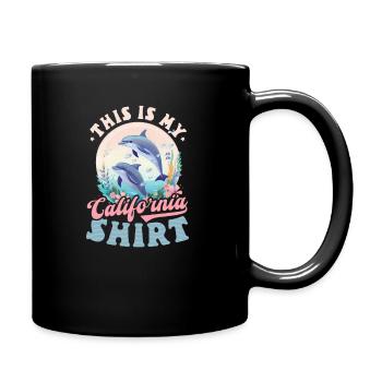 California Lover This Is My California Outfit - Full Colour Mug - black - Right