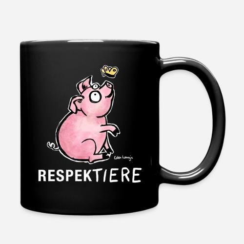 RespekTIERE - Tasse einfarbig