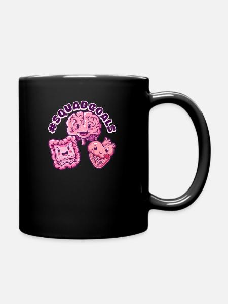 GI-Krankenschwester #SQUADGOALS - Tasse einfarbig - Schwarz