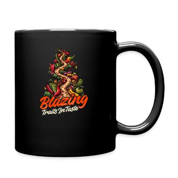 L’aficionado de la sauce piquante ouvre la voie au goût - Mug uni - noir - Droite