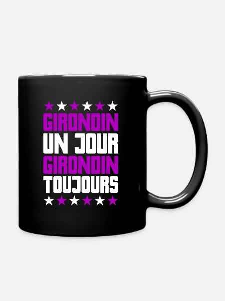 Humour Girondin Bordeaux Gironde Région Bordelais - Mug uni - noir