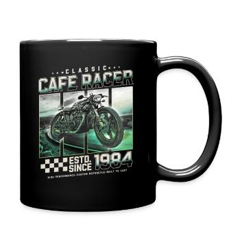 Cafe Racer Construit en 1984 cadeau d’anniversaire - Mug uni - noir - Droite