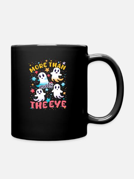 Invisible Disability More Than Meets The Eye - Full Colour Mug - black