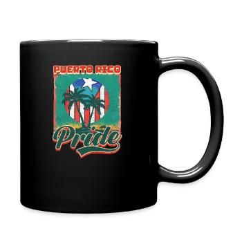 Porto Rico Porto Rico Fierté - Mug uni - noir - Droite