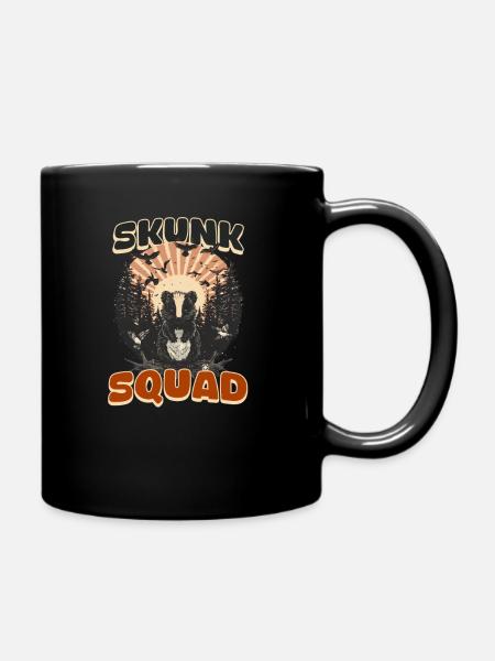 Skunk Skunk Squad - Tasse einfarbig - Schwarz