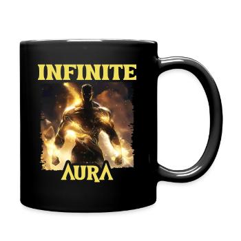 Aura Infinie Points Humour Meme Aura - Mug uni - noir - Droite